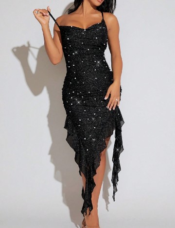 Rochie medie SHEIN, negru