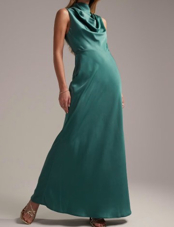 Rochie lunga ASOS, verde