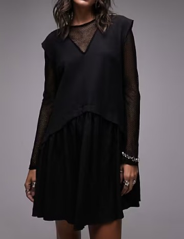 Rochie scurta Top Shop, negru