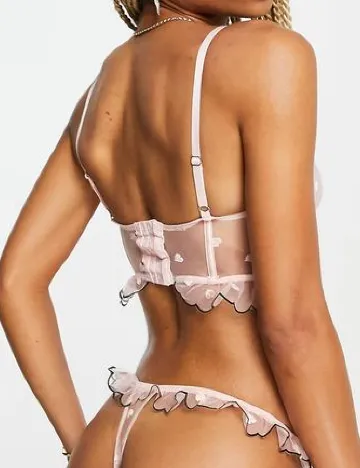 Sutien Lost Ink, roz Roz