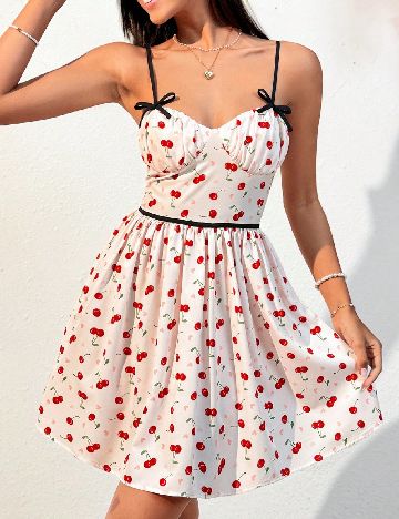 Rochie scurta SHEIN, roz pal