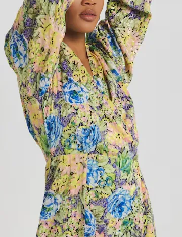 Rochie medie Hope & Ivy, mix culori Floral print