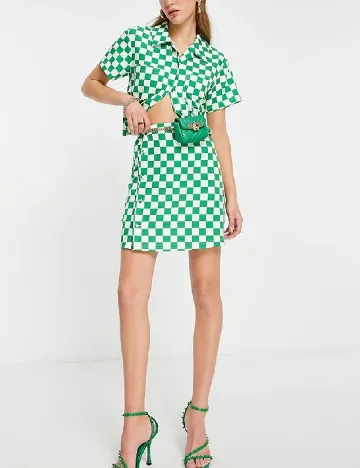 Fusta extro&vert, verde Verde