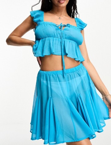 Top ASOS, albastru