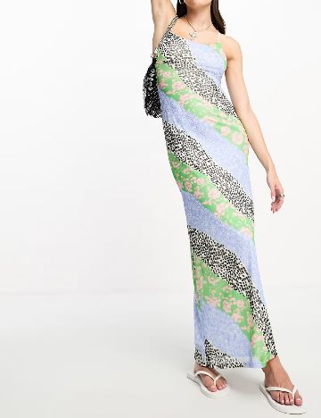 Rochie lunga ASOS, mix culori