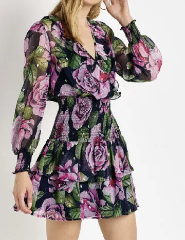 Rochie scurta River Island, floral print Floral print