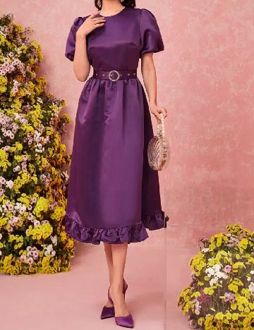 Rochie medie SHEIN, mov