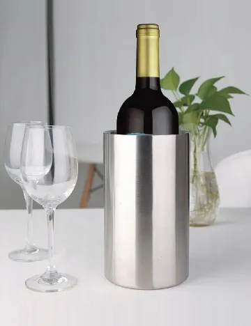 Frapiera pentru vin cu perete dublu Zd Trading, argintiu Gri