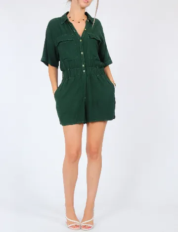 Salopeta Abercrombie&Fitch, verde Verde
