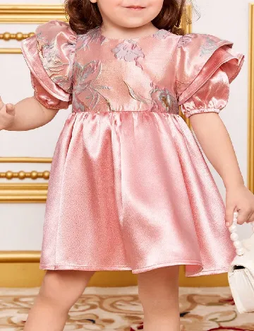 Rochie Shein Kids, roz Roz