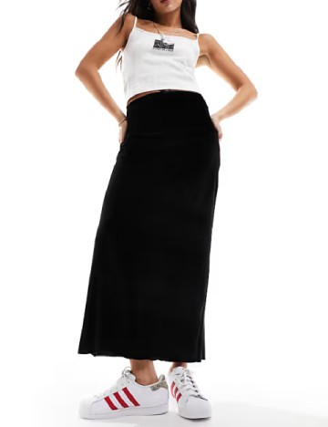 Fusta ASOS, negru