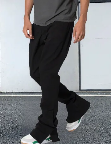 Pantaloni SHEIN, negru Negru