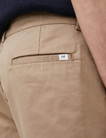 Pantaloni scurti Selected, maro Maro