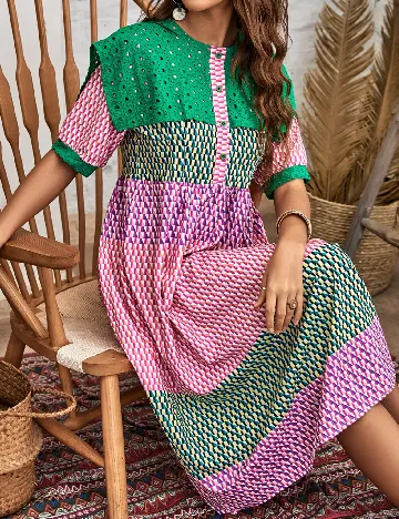 Rochie medie SHEIN, mix culori Mix culori