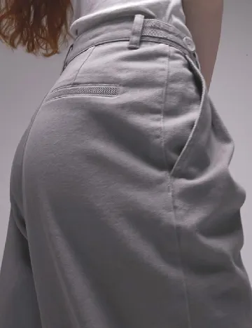 Blugi Top Shop, gri Gri