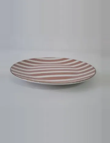 Set farfurii 6 bucati KAPIMEX, roz/alb Roz