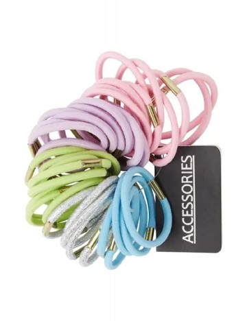 Set elastice de par ACTION, mix culori