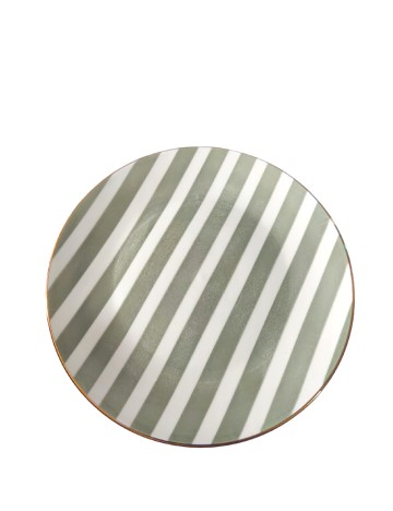 Set farfurii 6 bucati KAPIMEX, gri/alb