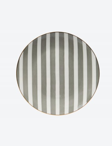 Set farfurii KAPIMEX, gri/alb