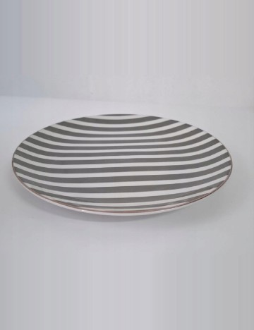 Set farfurii KAPIMEX, gri/alb