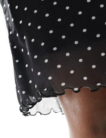 Fusta ASOS, negru Negru