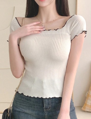 Bluza Dazy, alb