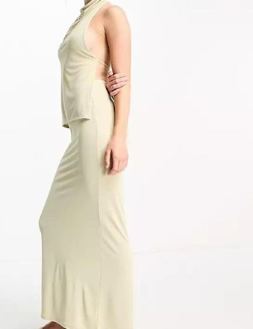 Fusta Pull&Bear, verde