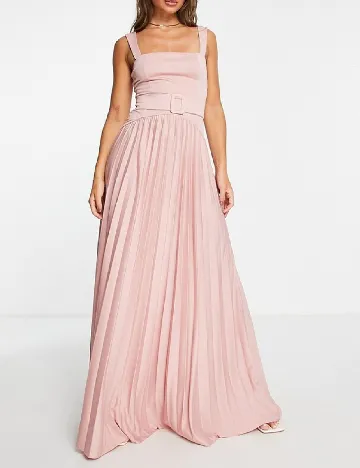 Rochie lunga ASOS, roz Roz