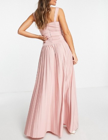 Rochie lunga ASOS, roz