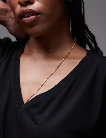 Tricou Top Shop, negru Negru