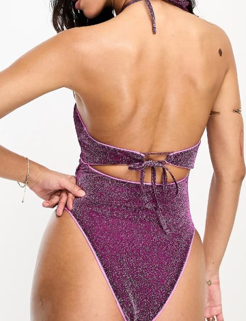 Costum de baie ASOS, mov