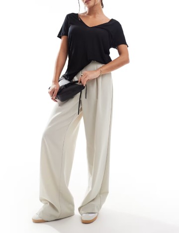 Tricou Oversize ASOS Curve, negru