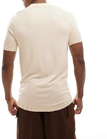 Tricou New look, crem Crem