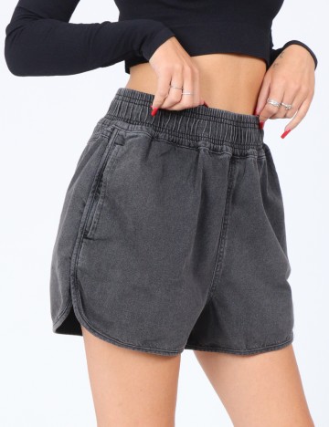 Pantaloni scurti Top Shop, gri