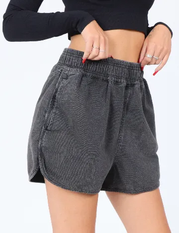 Pantaloni scurti Top Shop, gri Gri