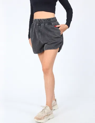 Pantaloni scurti Top Shop, gri Gri