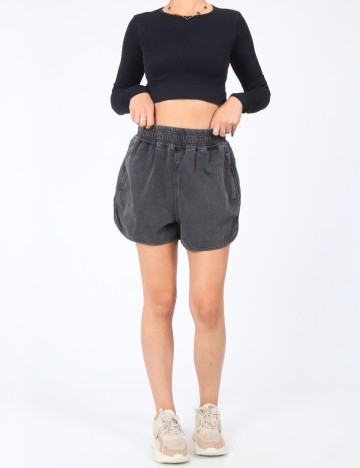 Pantaloni scurti Top Shop, gri
