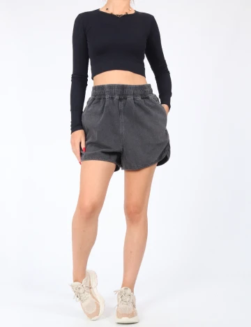 Pantaloni scurti Top Shop, gri Gri