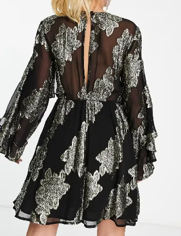 Rochie scurta ASOS, negru Negru