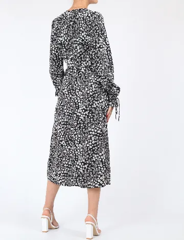 Rochie medie Violet Romance, negru Negru