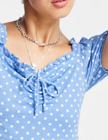 Rochie scurta Only, albastru Albastru