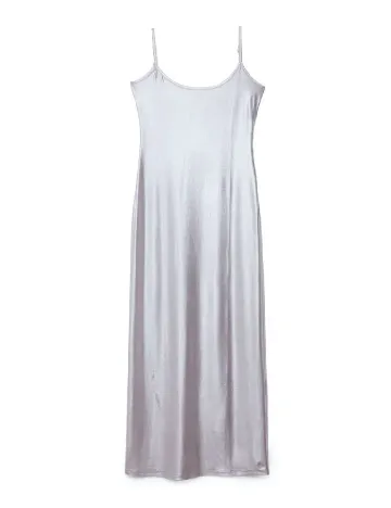 Rochie medie Stradivarius, argintiu Gri