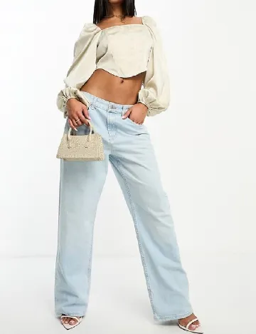 Top IN THE STYLE, bej Crem