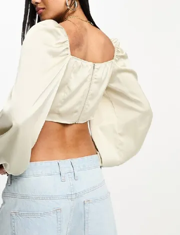 Top IN THE STYLE, bej Crem