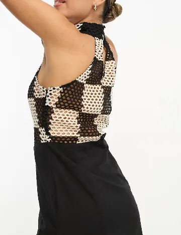 Rochie scurta ASOS, negru Negru