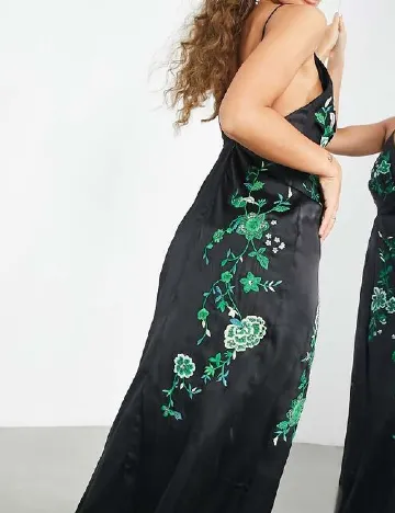 Rochie medie ASOS, negru Negru