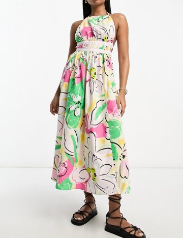 Rochie medie ASOS, mix culori