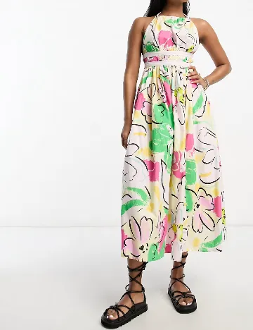 Rochie medie ASOS, mix culori Mix culori