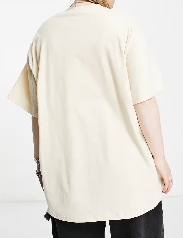 Tricou DAISY STREET Curve, crem Crem