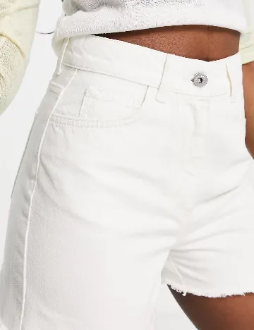 Pantaloni scurti COLLUSION, alb Alb
